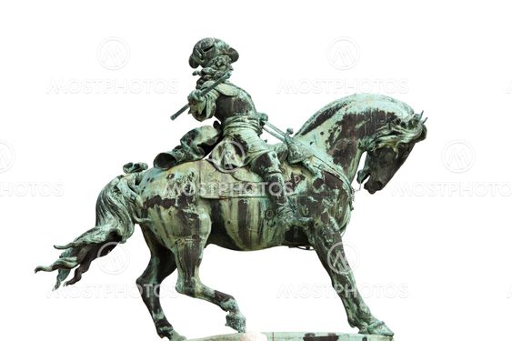 Statue of Prince Eugene of Savoy in Budapest