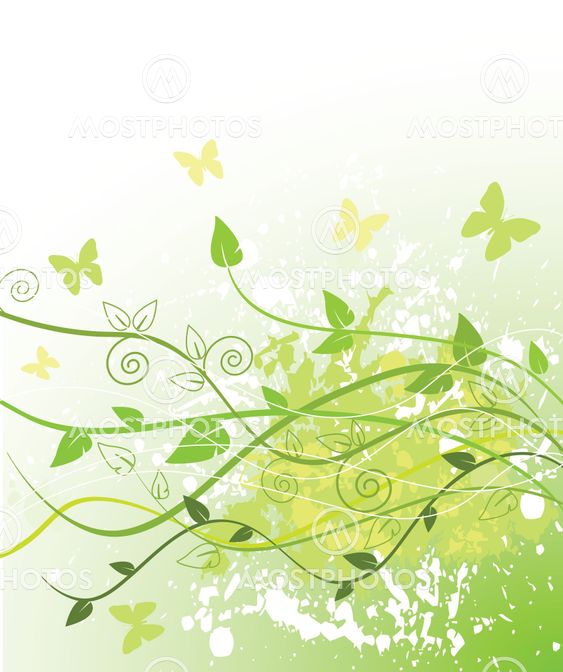 Spring in green