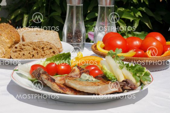 Grilled chop