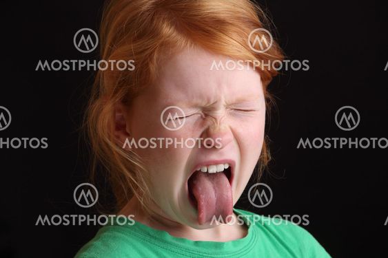 Angry girl