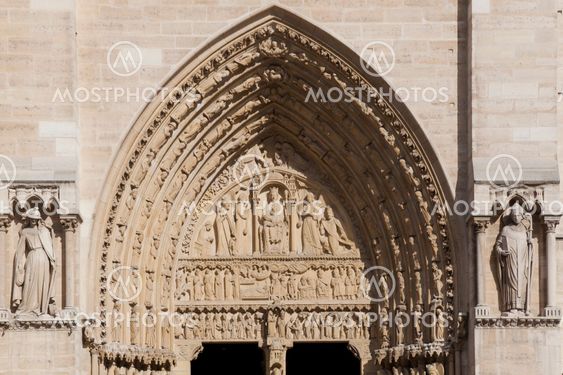 Notre Dame Cathedral, Paris, Ille de France, France