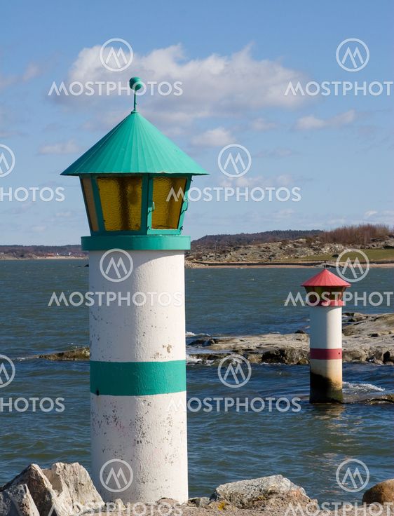Lighthouse at the west coast