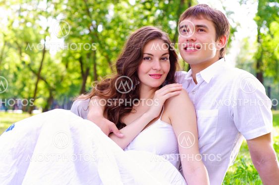 couple in the park