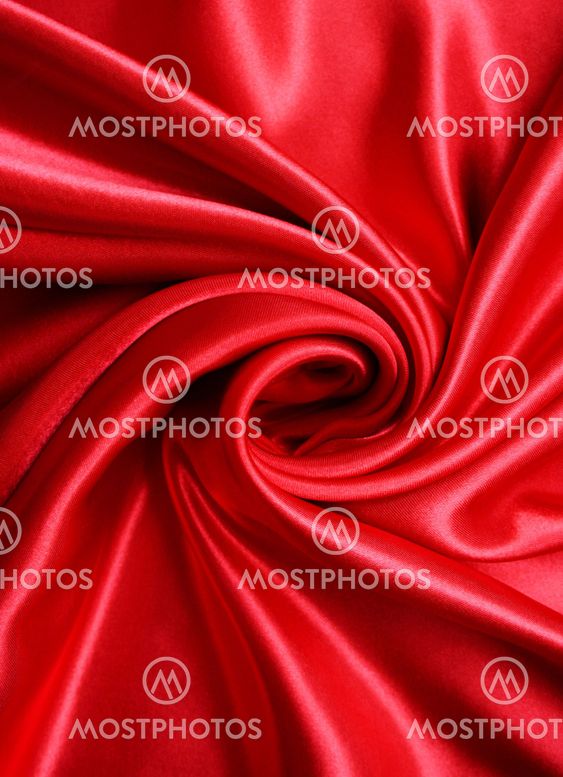 Smooth Red Silk as background