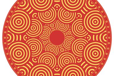 Vector Japanese pattern in oriental geometric...