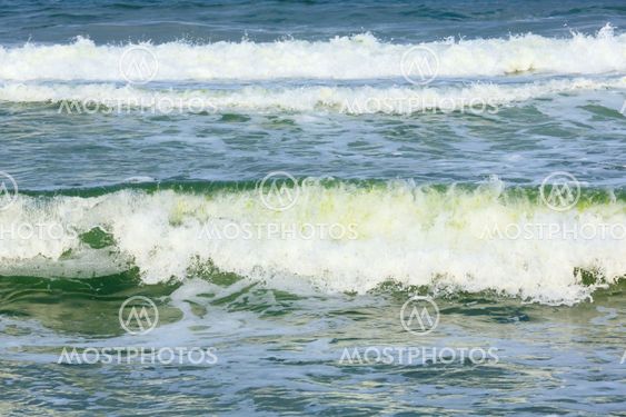 Sea surf waves.