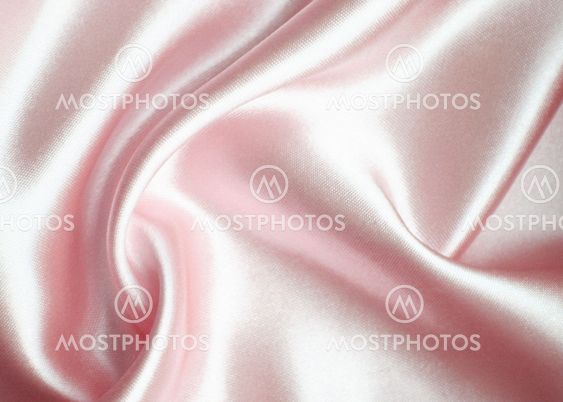Smooth elegant pink silk as background