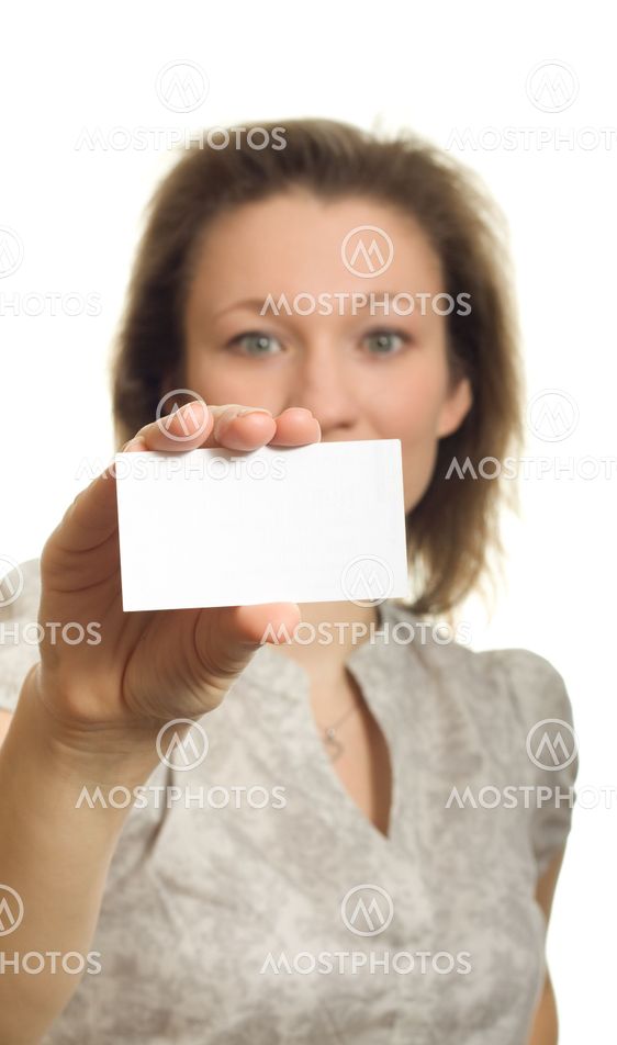 Blank card