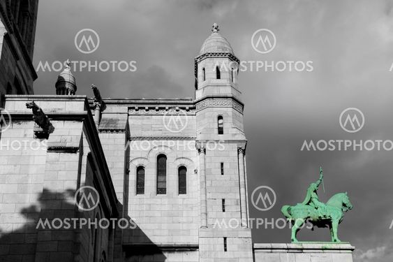 Sacre-Coeur basilique, Paris, Ille de France, France
