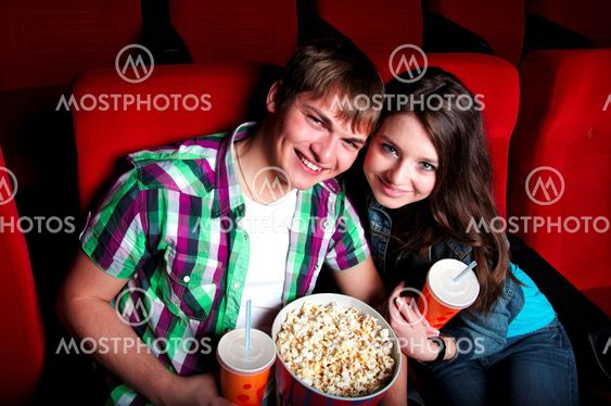 couple in cinema
