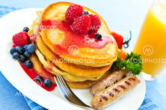 Pandekager Morgenmad