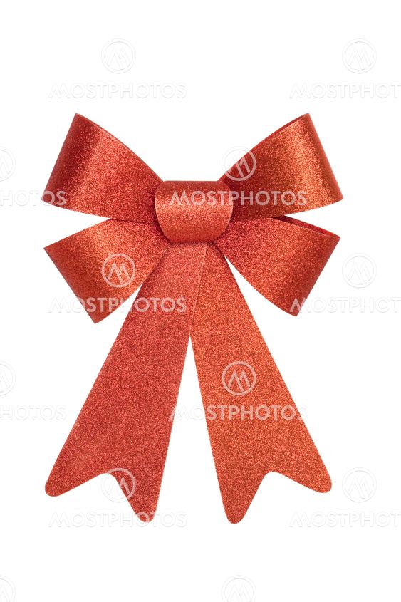 Shiny Red Bow