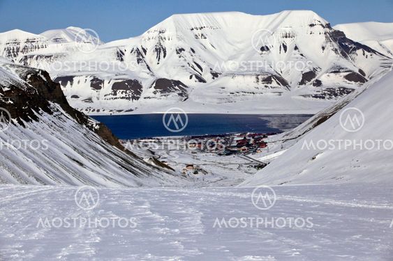 Longyearbyen på Svalbard