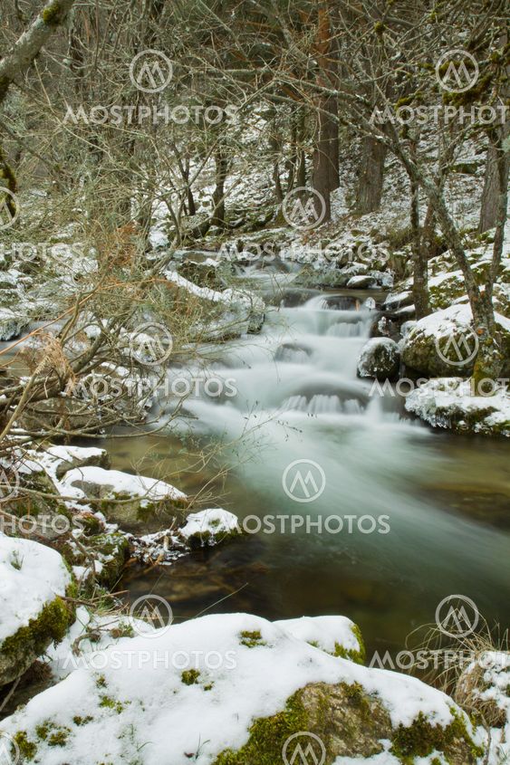 purgatorio Waterfall, Rascafria, Madrid, Spain