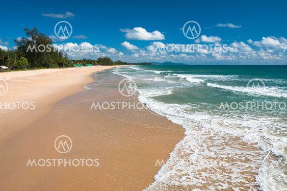 beach and tropical sea