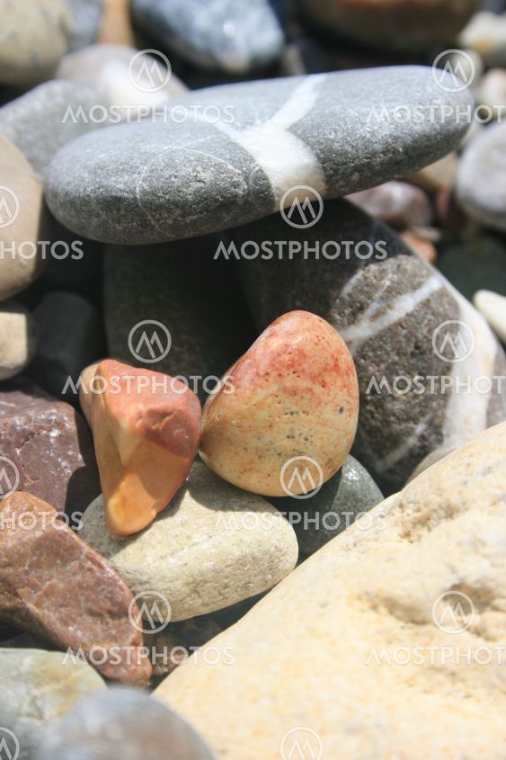 Rocks and pebbles