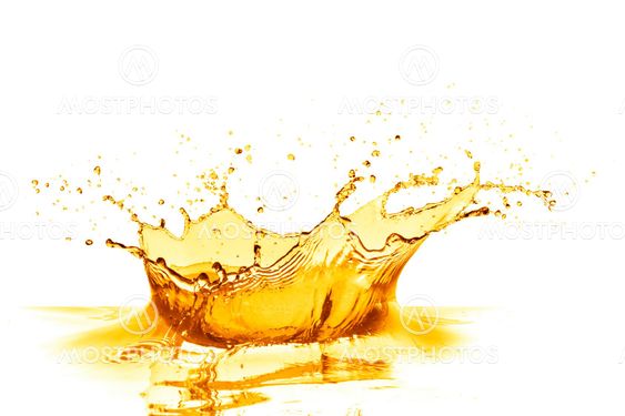 orange juice splash
