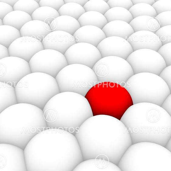 Spheres pattern abstract background