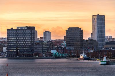 Malmö skyline