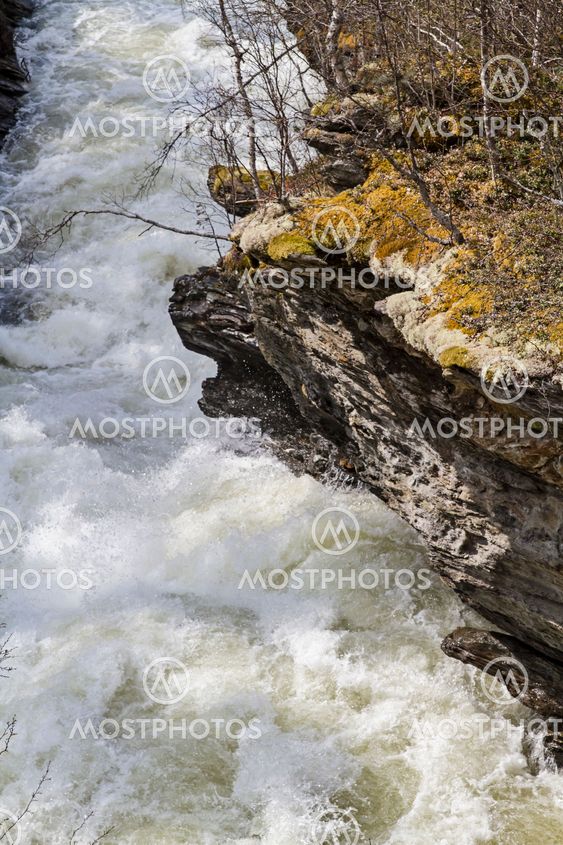 Water roaring in Saltdalen