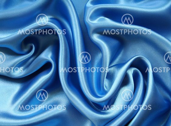 Smooth elegant dark blue silk