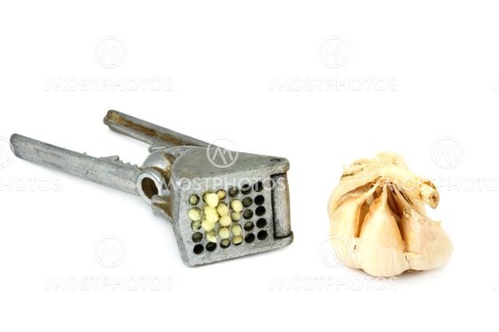 Garlic press