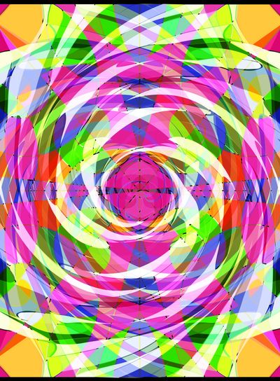 abstract image of color