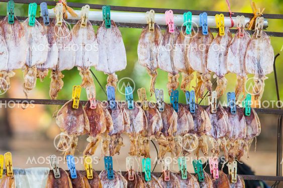 Dried squid, Thai food style
