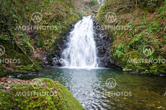 Glenoe Waterfall