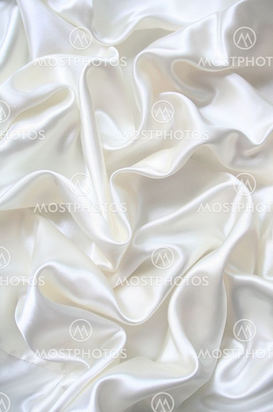 Smooth elegant white silk can use as wedding background