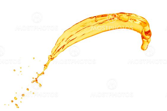 orange juice splash