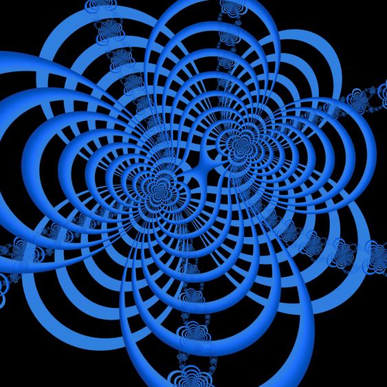 Lattice in Blue