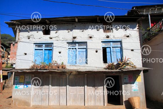 Old farmer house in Nepal
