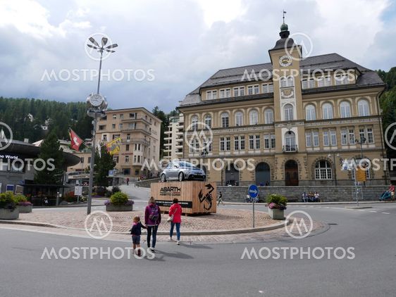 View of the main square of