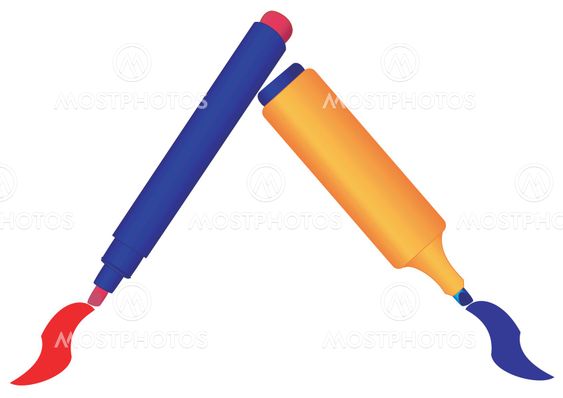 Two markers