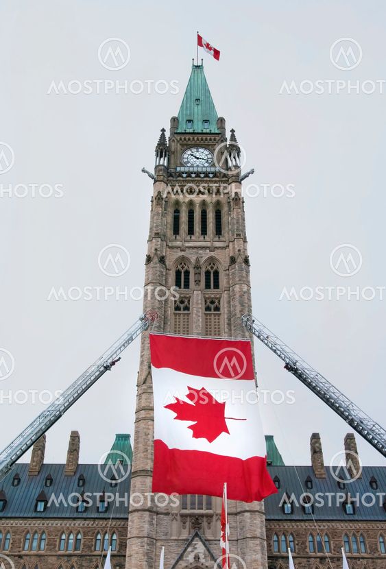 Centre Block Flag