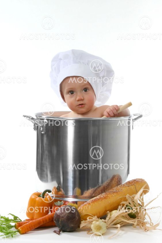 Bright Eyed Baby Chef