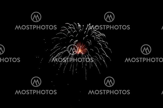 fireworks on black background