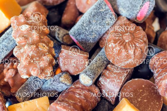 A variety of sweets