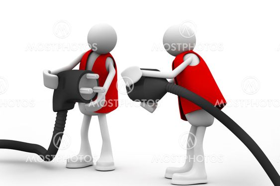 Key Persons holding plug