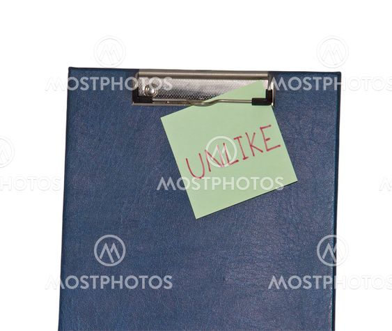 Notebook paper on a clip board.
