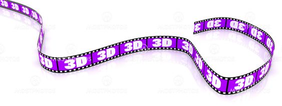 Colored 3D film