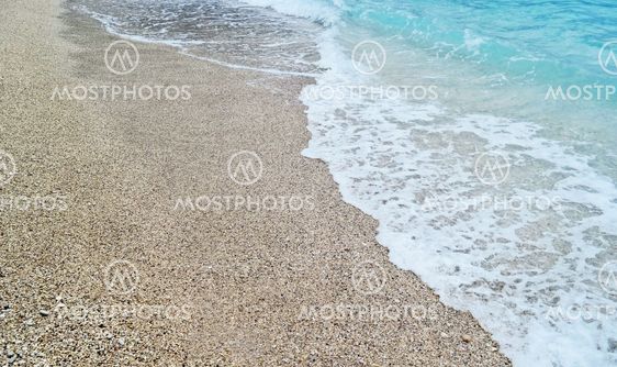 sea and beach with sand