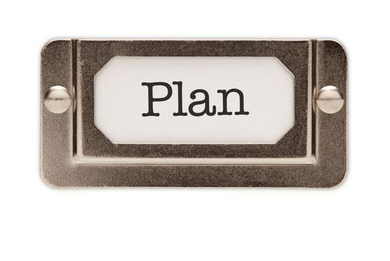 Plan File Drawer Label