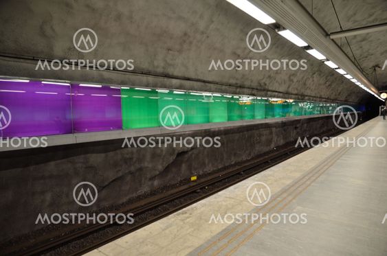 Tunnelbanestation, Bagarmossen, Stockholm