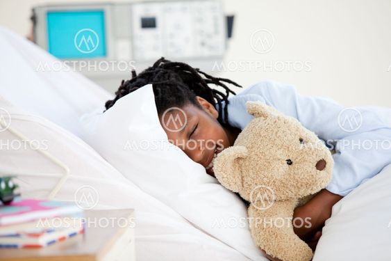 Young Boy in Hospital