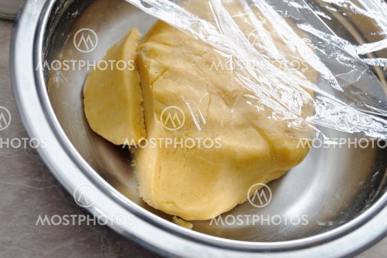 Dough for Christmas cookies