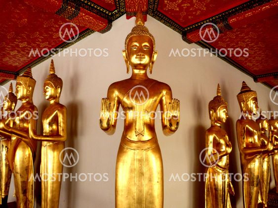 Buddhist Statues at Wat Pho - Bangkok