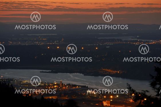 Portland Sunset Industrial