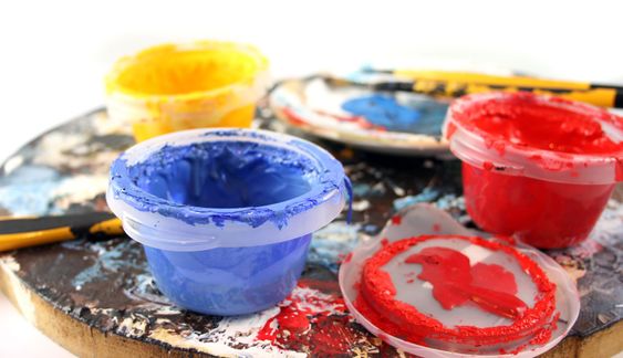 PaintBrushes on a white Background